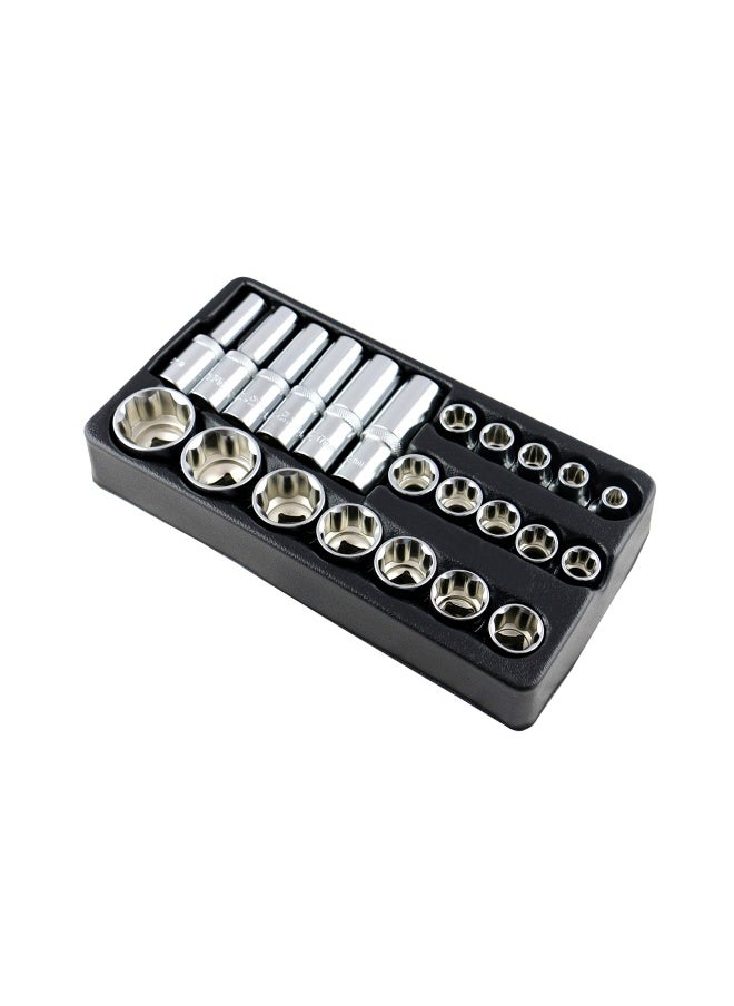 LICOTA 23 Pieces 1/2 Super Lock Socket Ack 274003  - Image 3