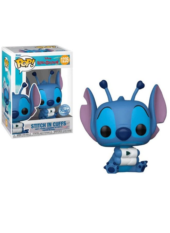 Funko Funko Lilo & Stitch Pop! Disney Vinyl Stitch in Cuffs Figure 9cm  - Image 1