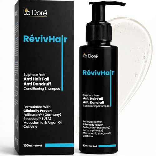 Le Dore RevivHair Conditioning Shampoo | With Macadamia, Argan & Onion Oil (100ml) - Image 1