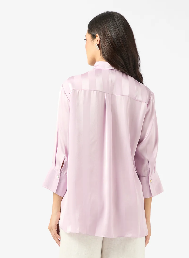 SINOIR Essential Satin Shirt