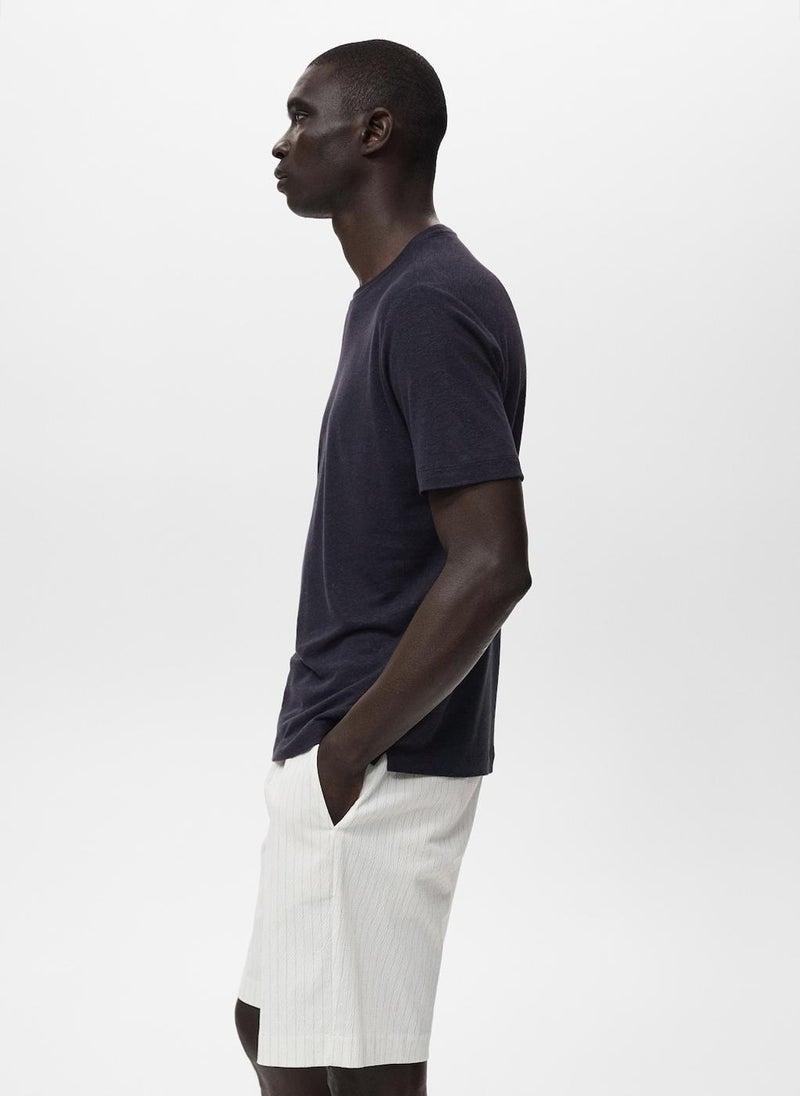Mango Man Slim-Fit T-Shirt  - Image 3