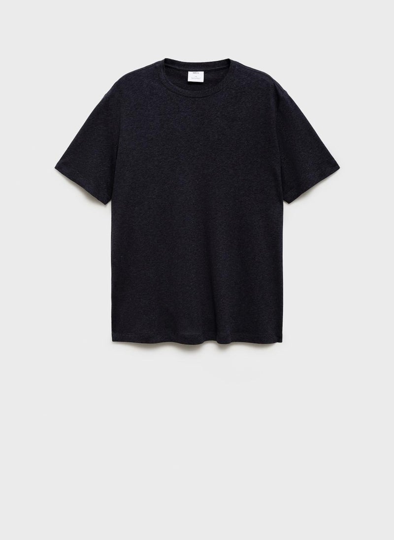 Mango Man Slim-Fit T-Shirt  - Image 5