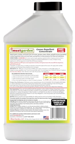 IMUSTGARDEN I Must Garden Goose Repellent Concentrate - 32oz (Geese, Turkey, Ducks) - Image 2