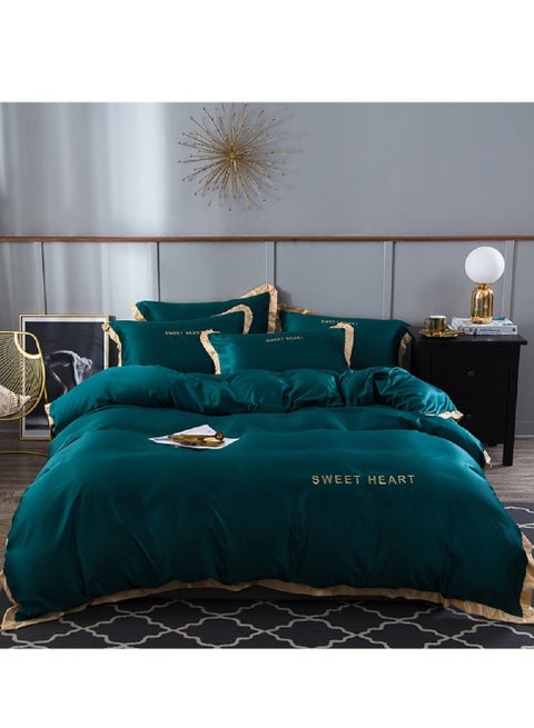 4-Piece Soft Quilt Set, Modal fiber Duvet Cover Set, King Size, 220x240cm