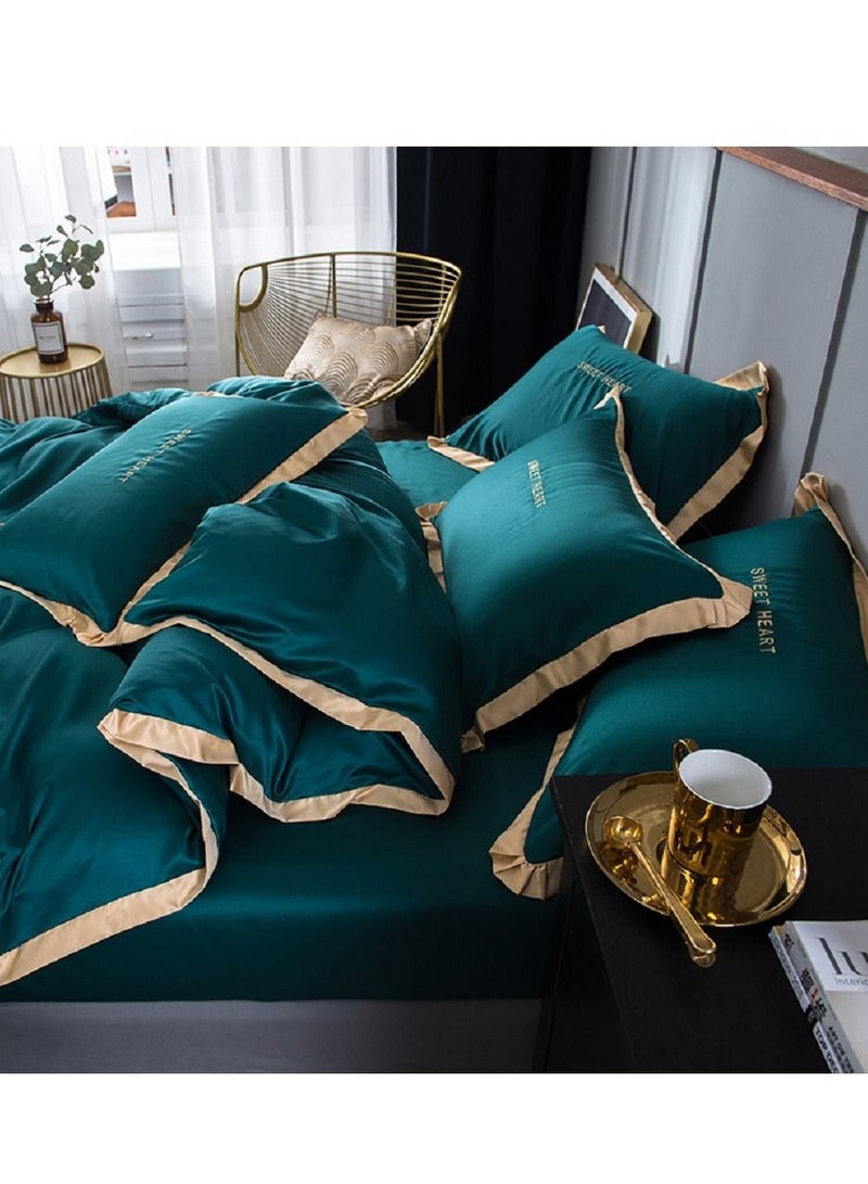 4-Piece Soft Quilt Set, Modal fiber Duvet Cover Set, King Size, 220x240cm  - Image 5