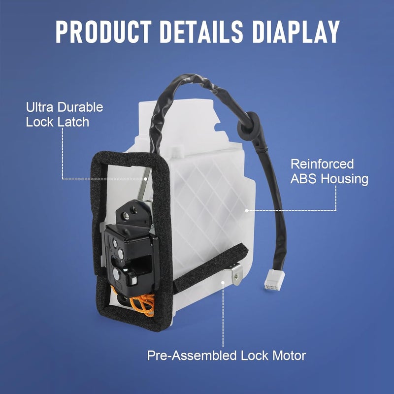 DICMIC Rear Gate Hatch Latch Tailgate Lock Actuator Motor for 2008-2021 Toyota Sequoia - Image 4