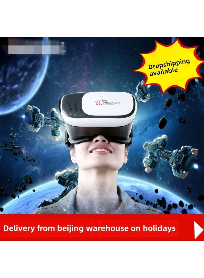 Virtual Reality Glasses For Men-Color:Black And White - Image 1