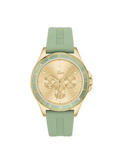 Women's Analog Round Shape Silicone Wrist Watch 2001298 - 40 Mm