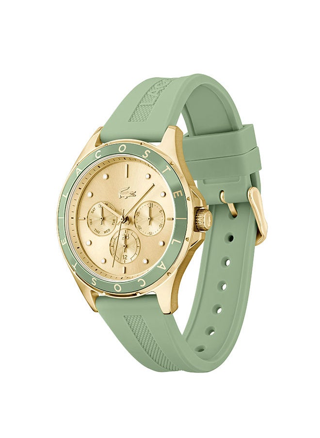 LACOSTE - Women's Analog Round Shape Silicone Wrist Watch 2001298 - 40 Mm - Image 1