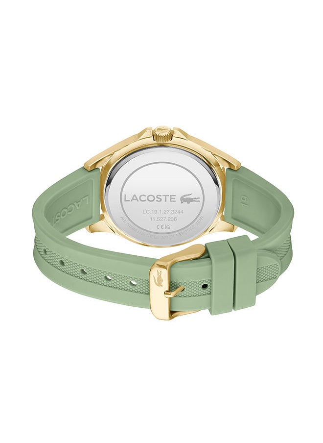 LACOSTE - Women's Analog Round Shape Silicone Wrist Watch 2001298 - 40 Mm - Image 1