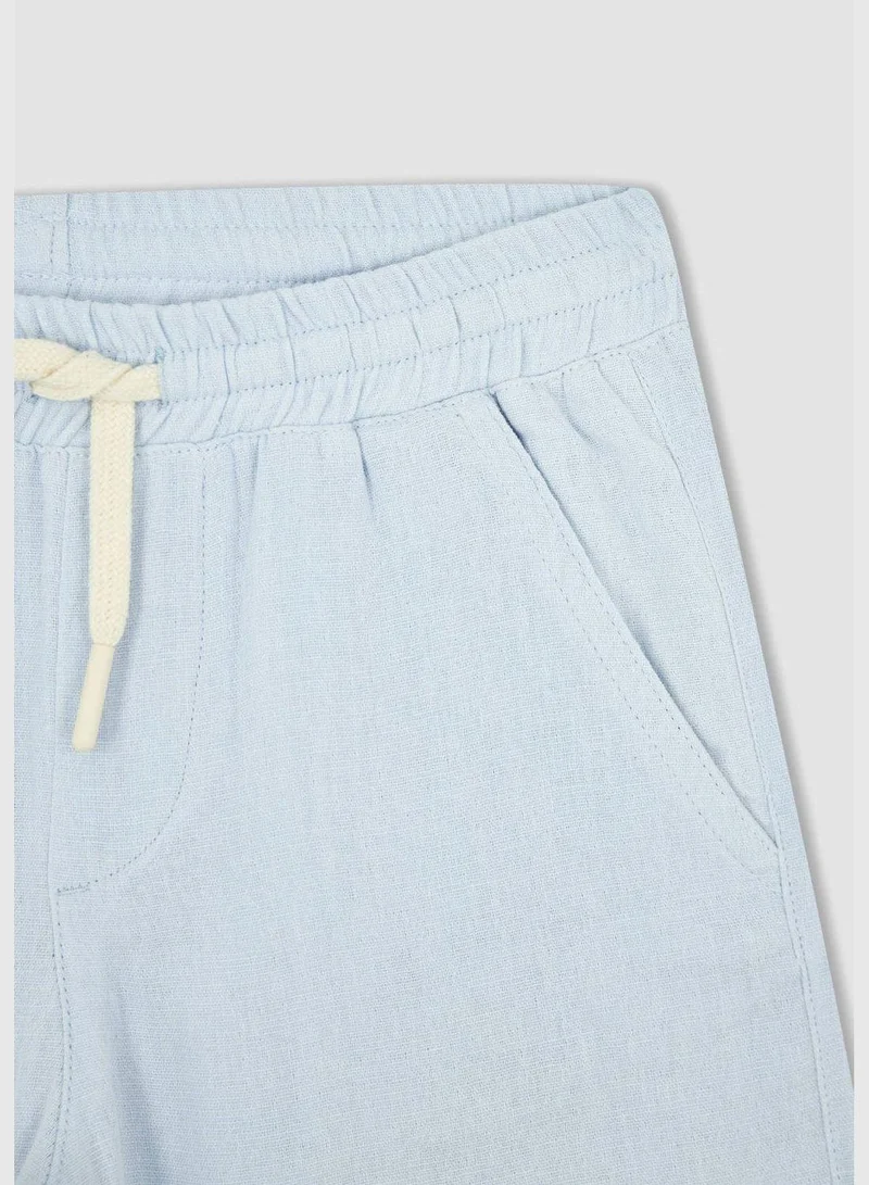 DeFacto Tie Waist Mini Bermuda Short