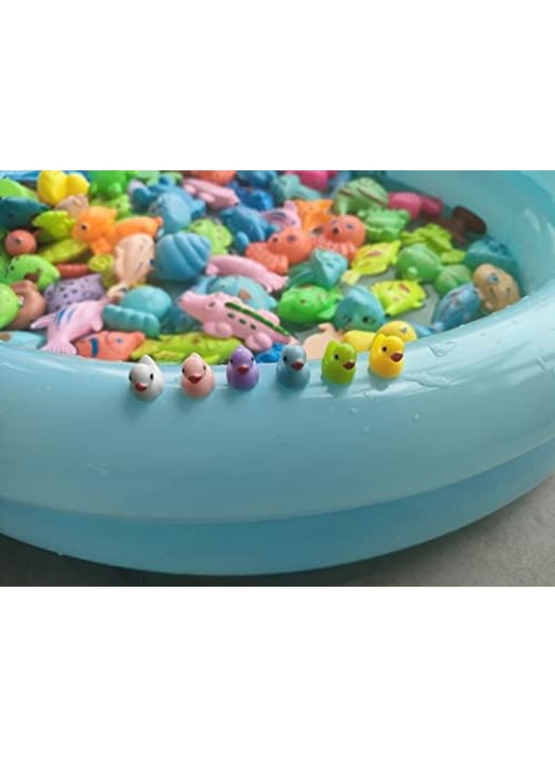 Luckam Mini Ducks Tiny Duck Figurines Bulk for Garden Micro Landscape, Mini Resin Ducks for Dollhouse Aquarium Potted Ornament Charms Party Toys DIY Craft Accessories(180 Pcs) - Image 4