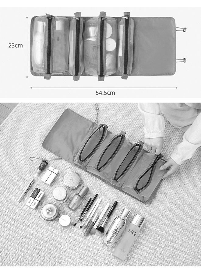 Portable Detachable Cosmetic Bag Large-Capacity Storage Bag Can Travel With You Waterproof Toiletry Bag - Image 2