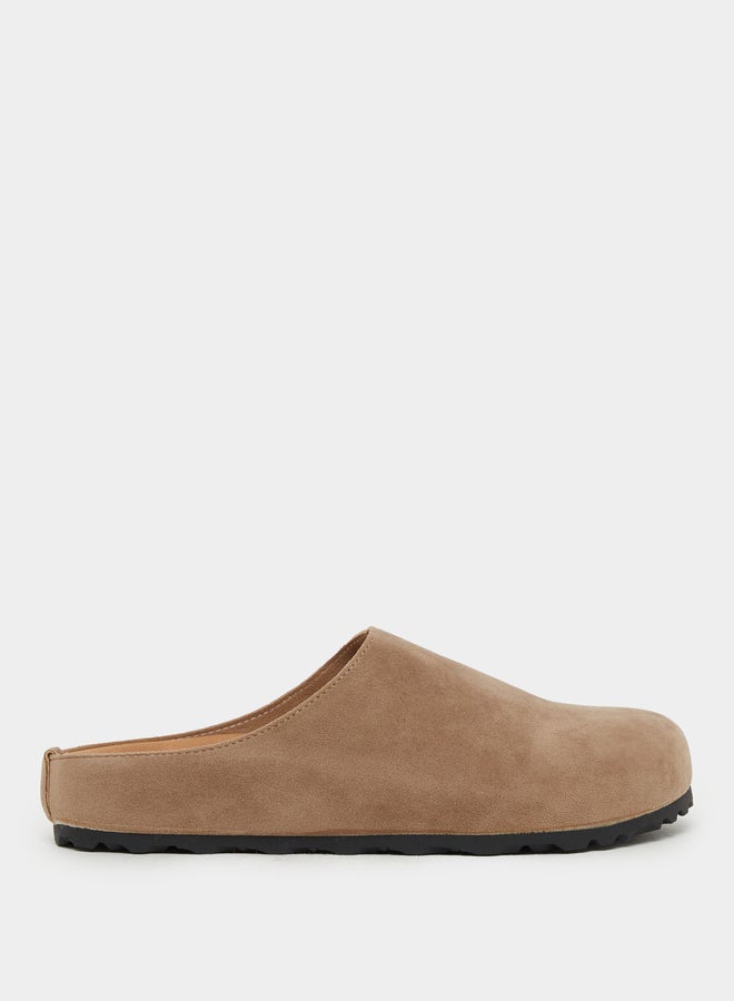 Styli Plain Round Toe Mules  - Image 1