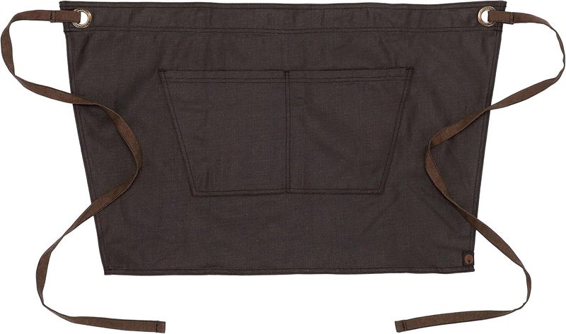 Chef Works Wet Look Bistro Apron, Brown Black, One size - Image 5
