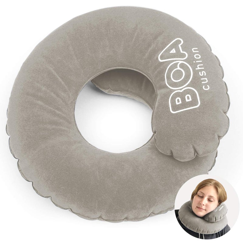 Travel Pillow Inflatable Pain Relief Flight Cushion Relax for Adults and Kids