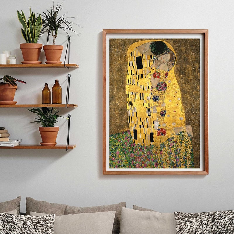 Clementoni 39790 Museum Collection-The Kiss-1000 Pieces-Adult Jigsaw Puzzles, Art, Famous Paintings, Made in Italy, Multi-Coloured - Image 5