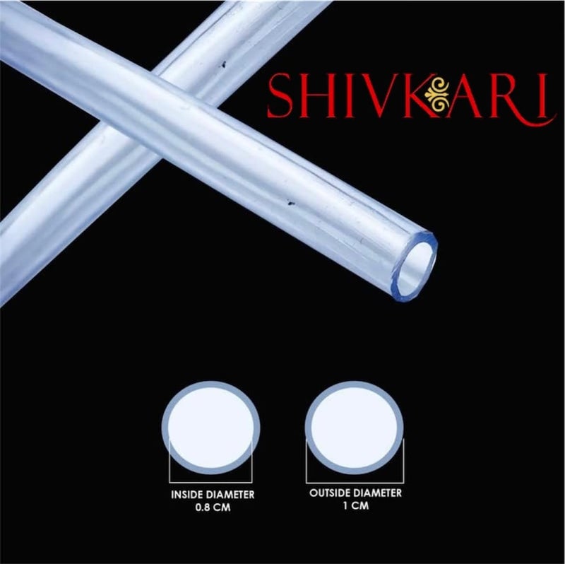 SHIVKARI Transparent Silicon Flexible Tube Pipe Suitable For Eureka Forbes Dr Aquaguard Compact Model Water Purifier With Same Diameter 1.5 Meter (5Ft) - Image 5