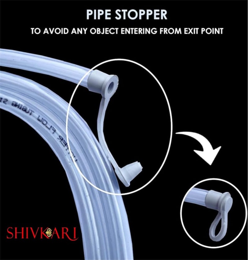SHIVKARI Transparent Silicon Flexible Tube Pipe Suitable For Eureka Forbes Dr Aquaguard Compact Model Water Purifier With Same Diameter 1.5 Meter (5Ft) - Image 3