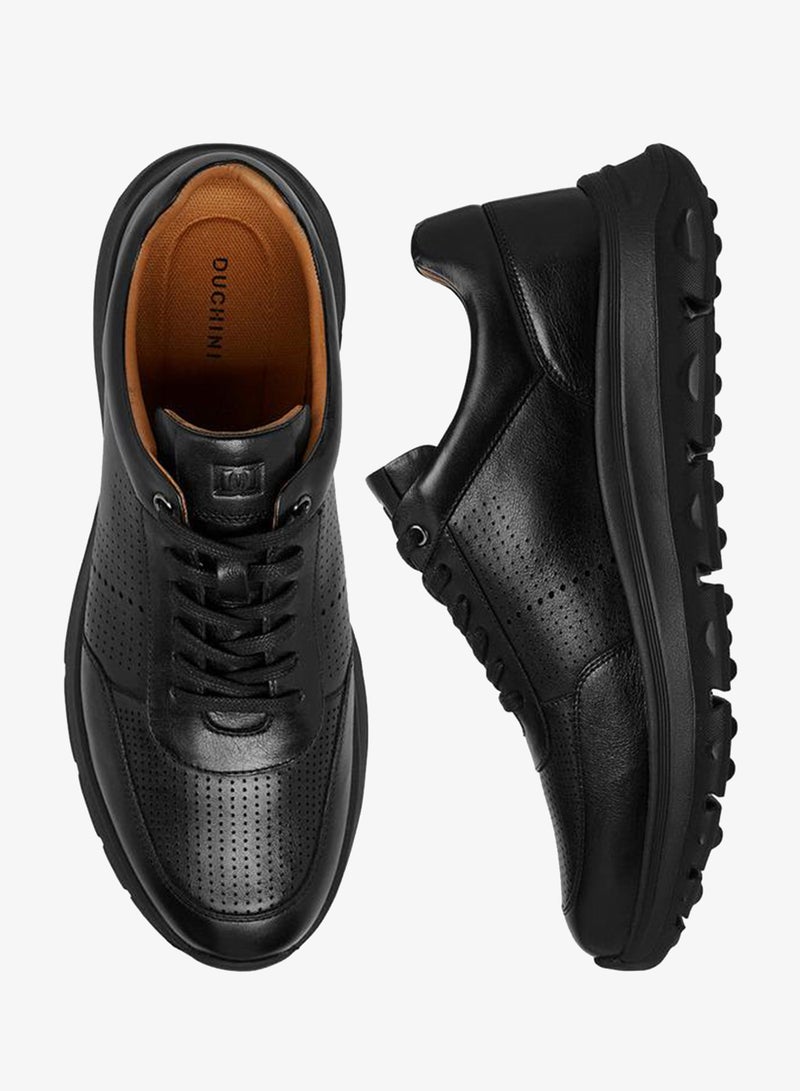 دوتشيني أحذية رياضية رجالية برباط وفتحات جانبية - Image 3