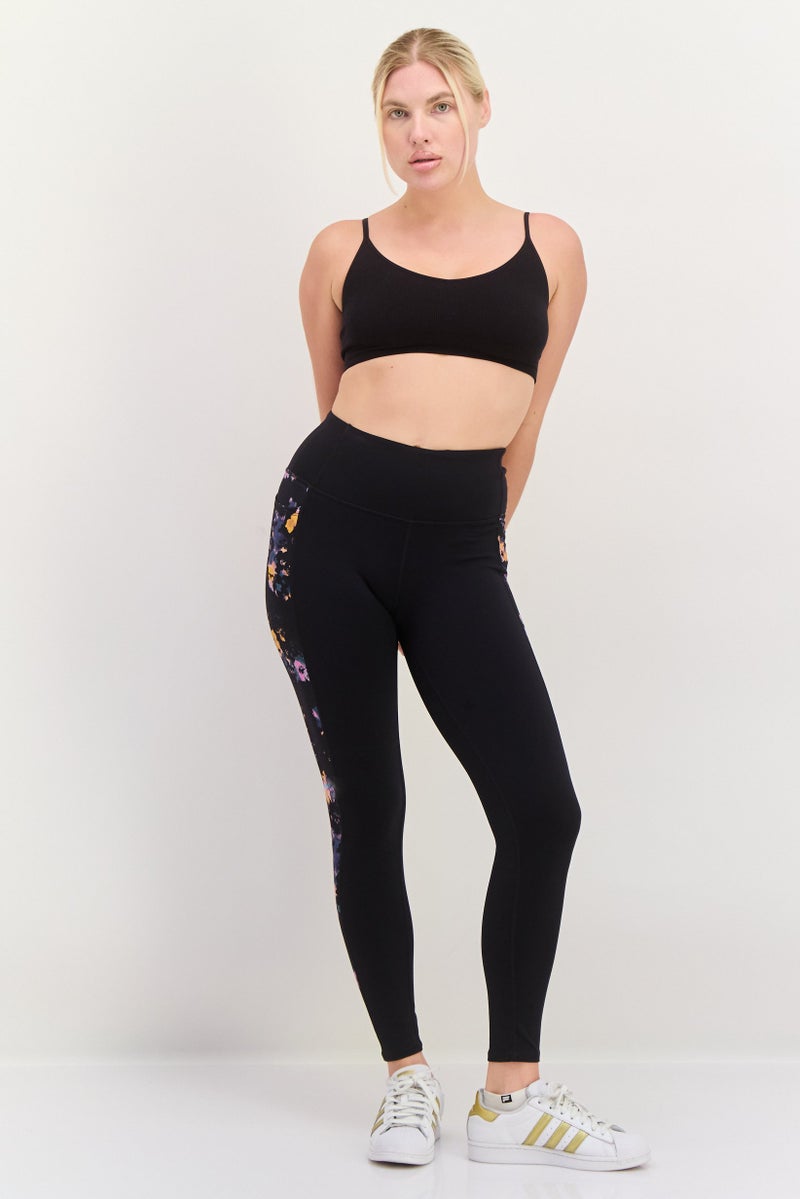 SKECHERS سروال رياضي نسائي للياقة البدنية، مجموعة سوداء - Image 2