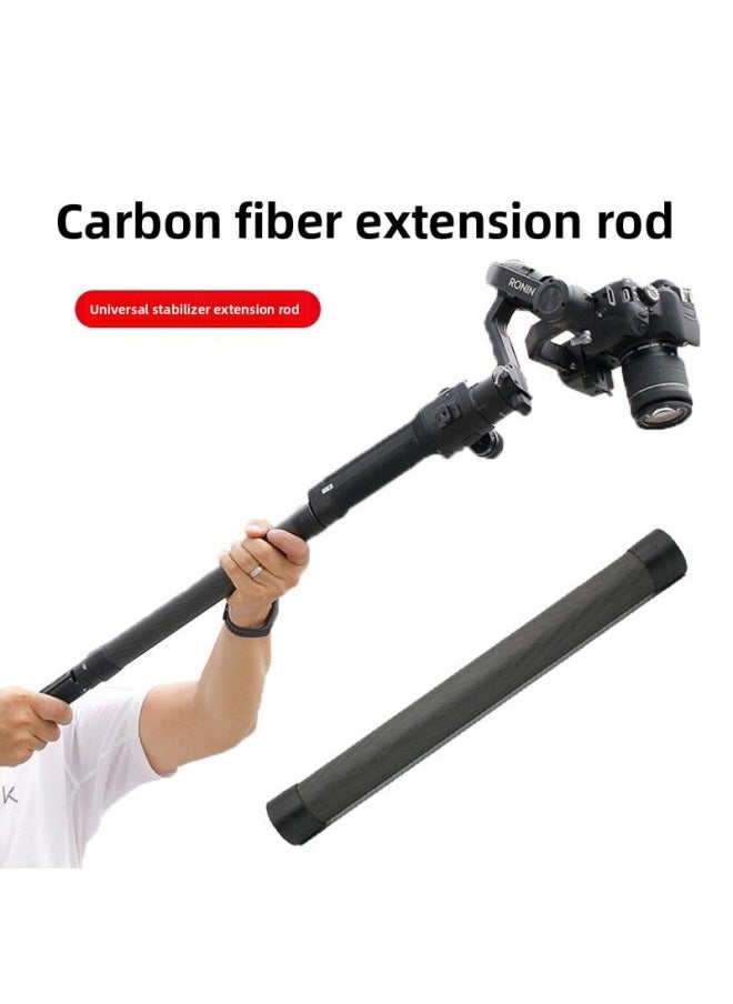 Generic - For DJI RS3mini Stabilizer Universal Camera Photography Rod Suitable For Feiyu Extension Accessories Carbon Fiber Extension Rod-Color:1.5M - Image 1
