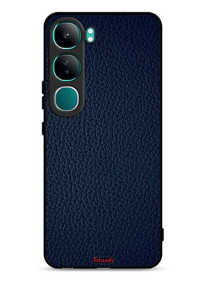 Tolwak غطاء حماية لهاتف vivo Y300 5G بنمط جلد - Image 1