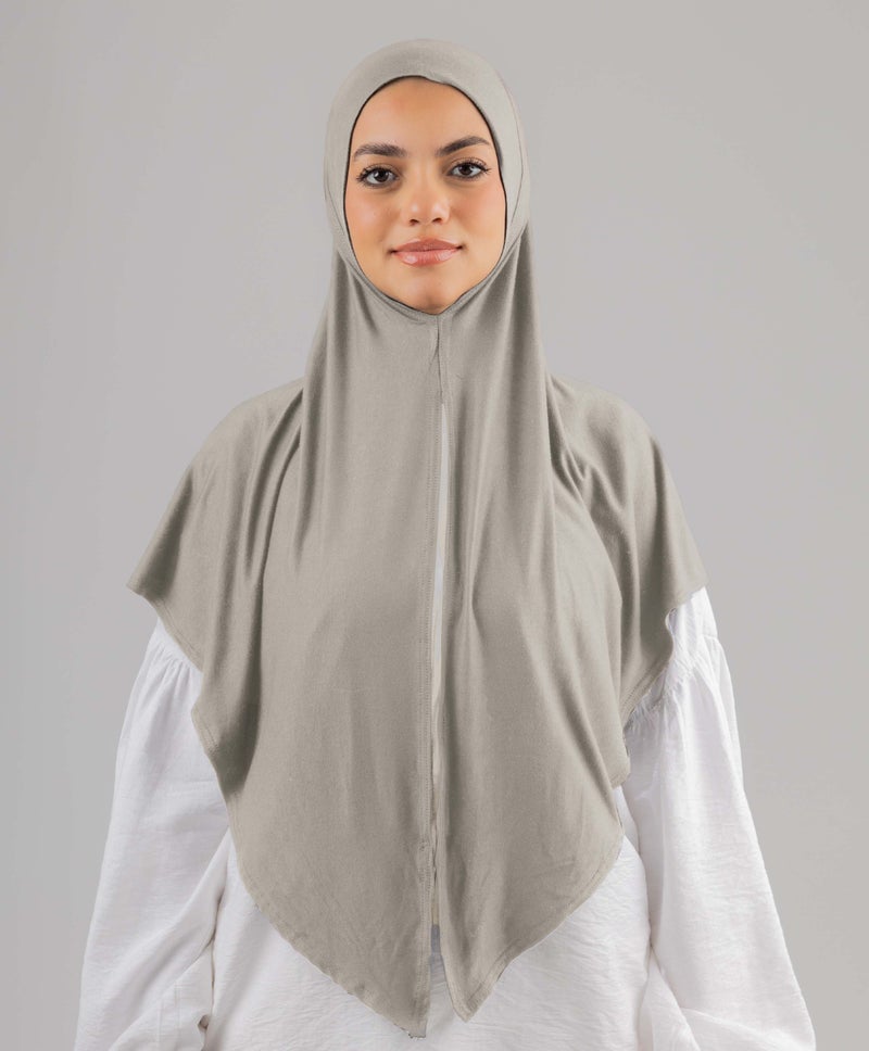 Luxurious Cotton Lycra Quick Wrap Scarf — Royal Beige