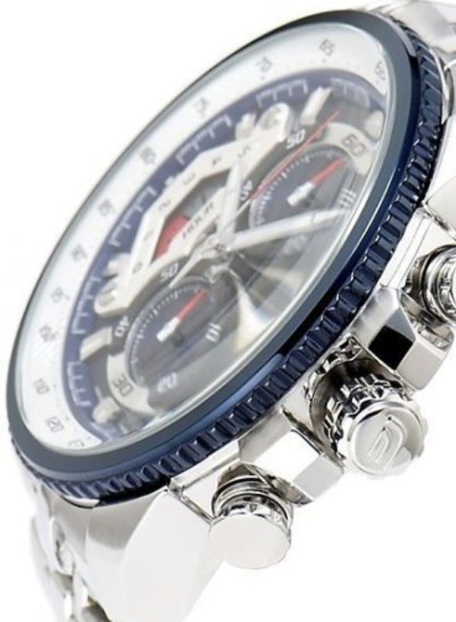 CASIO Men Edifice Stainless Steel Chronograph Watch EF558D-2A - Image 3