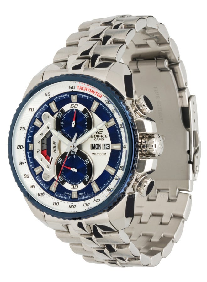 CASIO Men Edifice Stainless Steel Chronograph Watch EF558D-2A - Image 2