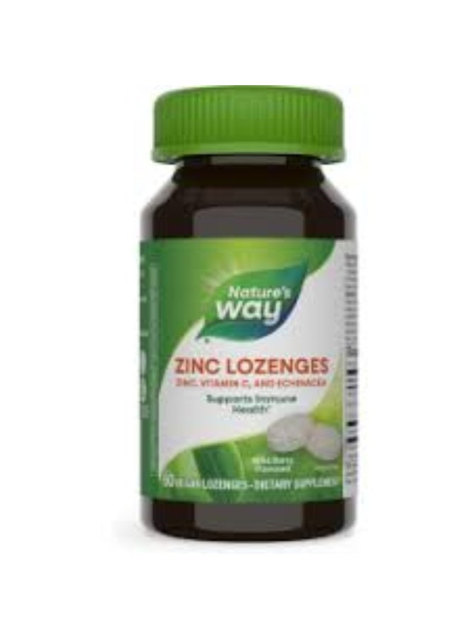 Nature's Way Zinc Lozenges Dietary Supplement - Berry - 60 Lozenges - Image 3
