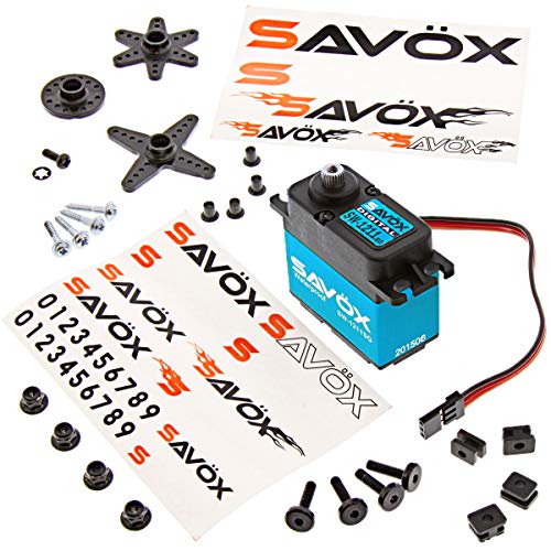 Savox Savx SW1211SG Waterproof Coreless Digital Servo 102083 with Aluminum Mid Case - Image 5