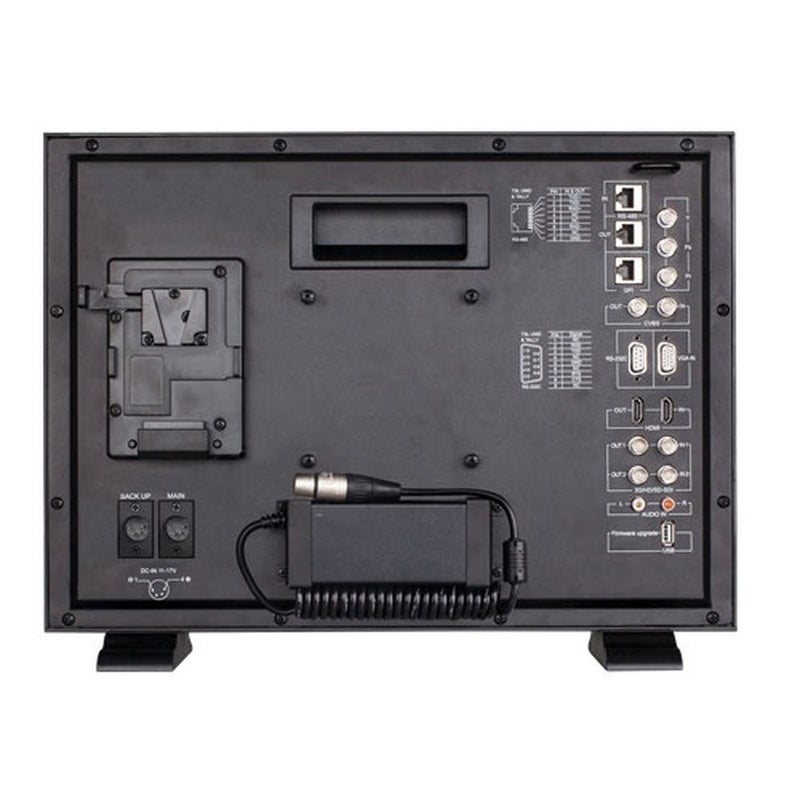 SWIT 17.3-inch Full HD 3GSDI&HDMI Studio Monitor with Waveform ( V-Mount) - Image 2