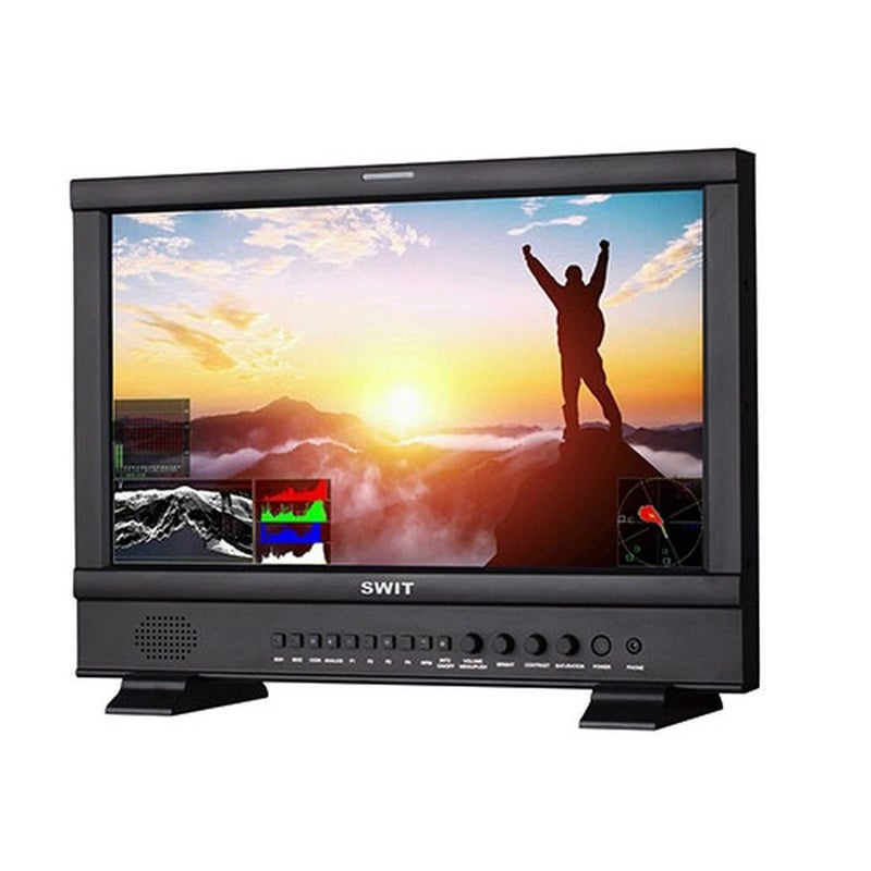 SWIT 17.3-inch Full HD 3GSDI&HDMI Studio Monitor with Waveform ( V-Mount) - Image 3