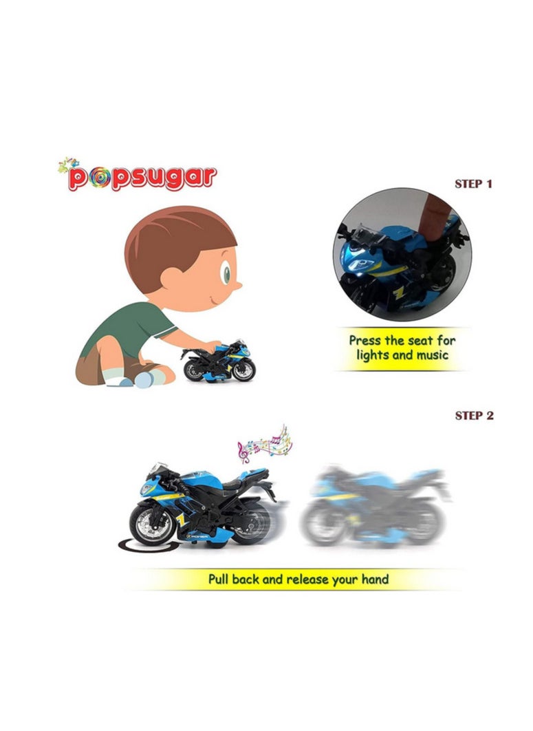 Bullback motorcycle "blue"  - Image 3