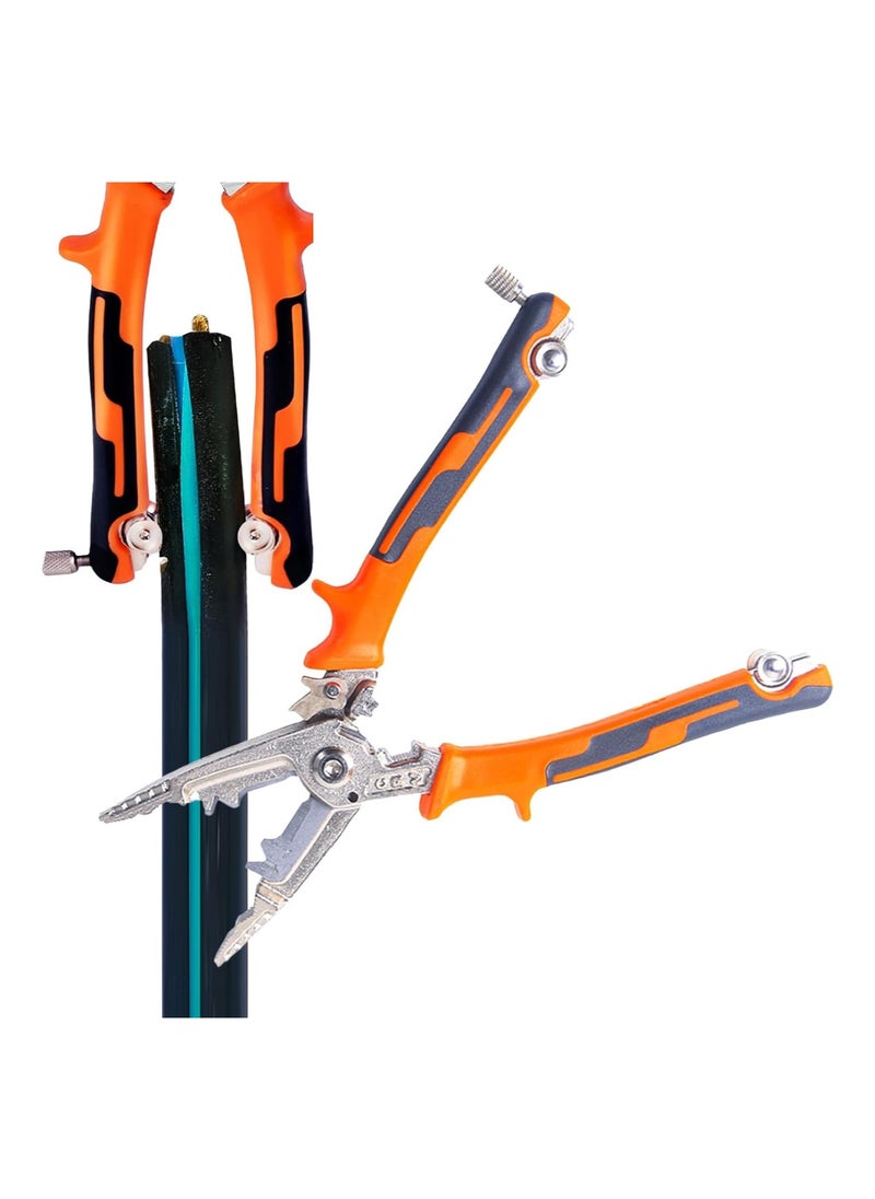 SYOSI - Wire Stripper Cutter Wire Crimping Tool Automatic Wire Stripper Wire Cutter Wire Crimper Cable Stripper Wiring Tools and Multi-Function Hand Tool - Image 1