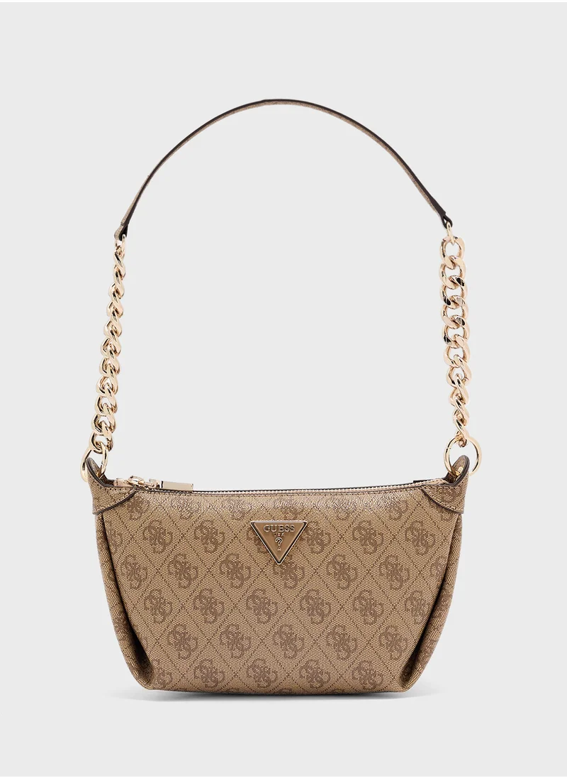 GUESS Meridian Top Zip Hobo Bag