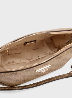 GUESS Meridian Top Zip Hobo Bag  - Image 5