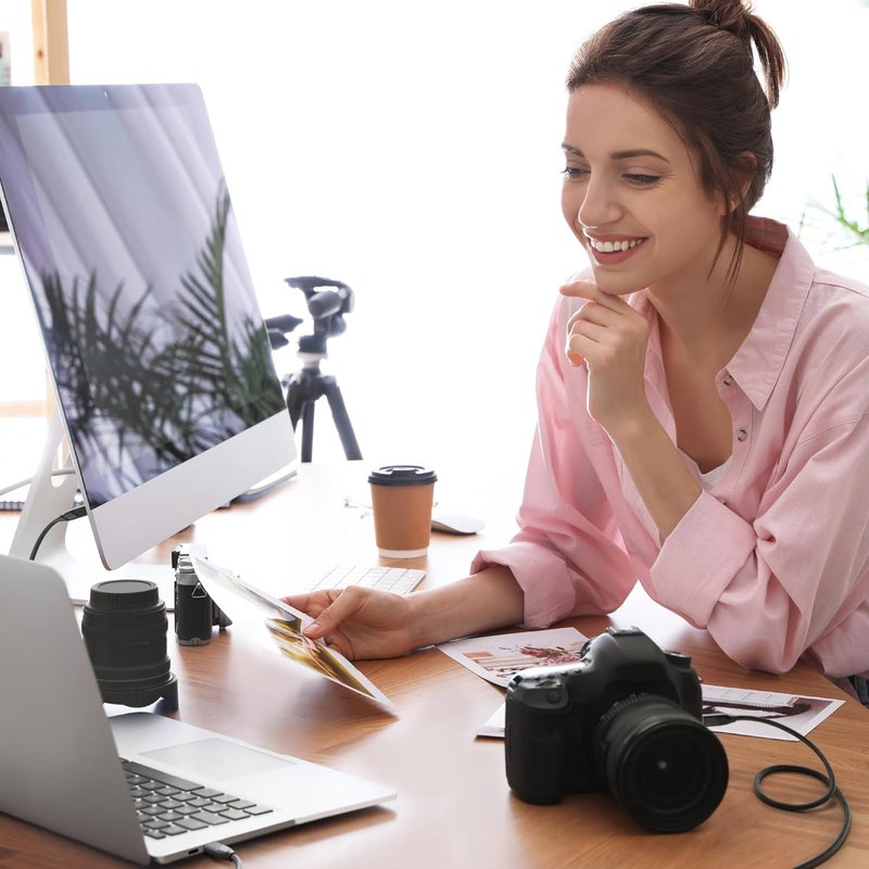 كيبل دايركت كابل USB-C متعدد الاستخدامات للتصوير بدقة 4K، USB 3.2 الجيل الثاني – طوله 1 متر (ينقل البيانات ومقاطع الفيديو بدقة 4K بسرعة 10 جيجابت في الثانية، ويوفر قدرة شحن تصل إلى 100 واط بفضل تقنية PD3)، كابل عالمي لنقل البيانات والشحن وتشغيل الشاشات، لونه أسود، من تصنيع CableDirect - Image 5