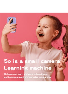 Generic A20 Children's Mobile Phone Camera Can Take Pictures And Video Educational Children's Gift Toys Students Digital Camera-Body Color:Monster Blue  - Image 3