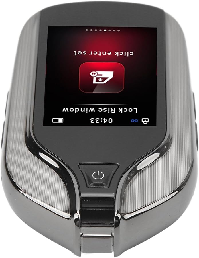 MA 100 LCD Touch Screen Smart Keyless Entry Remote Key Anti Loss Function Start Stop Engine - Image 1