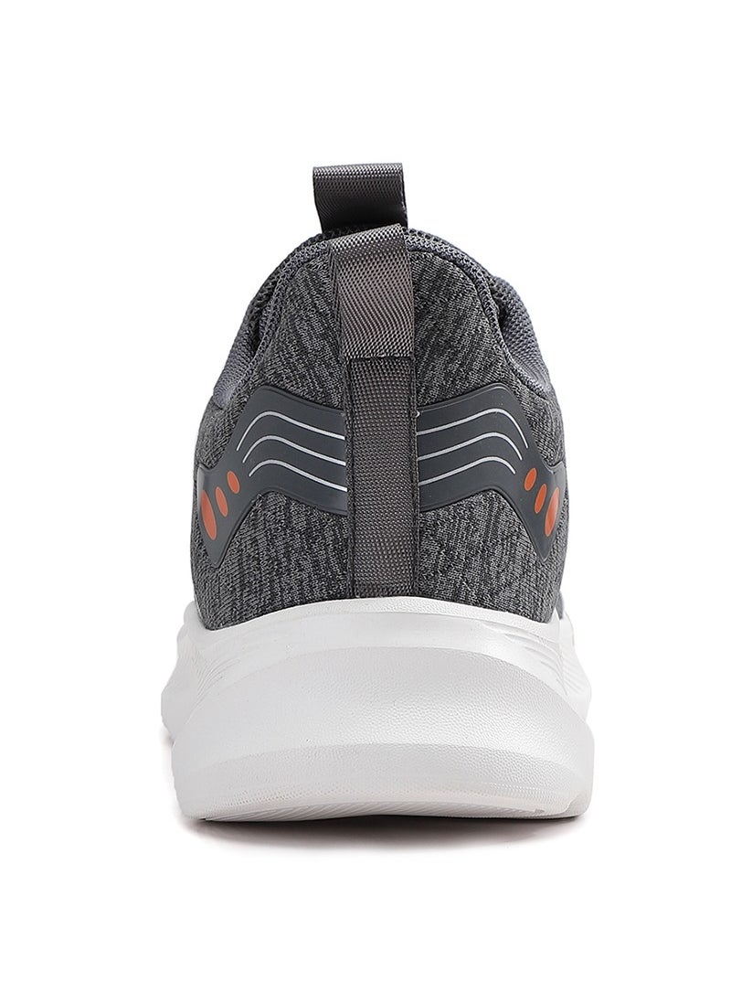 Sky View SKY VIEW Athlesiure Running Shoes for Men Non Slip and Lightweight Walking Sneakers Breathable For Work, Shopping, Gym & Travel Fashion Sport Shoes Dark Grey  - Image 4