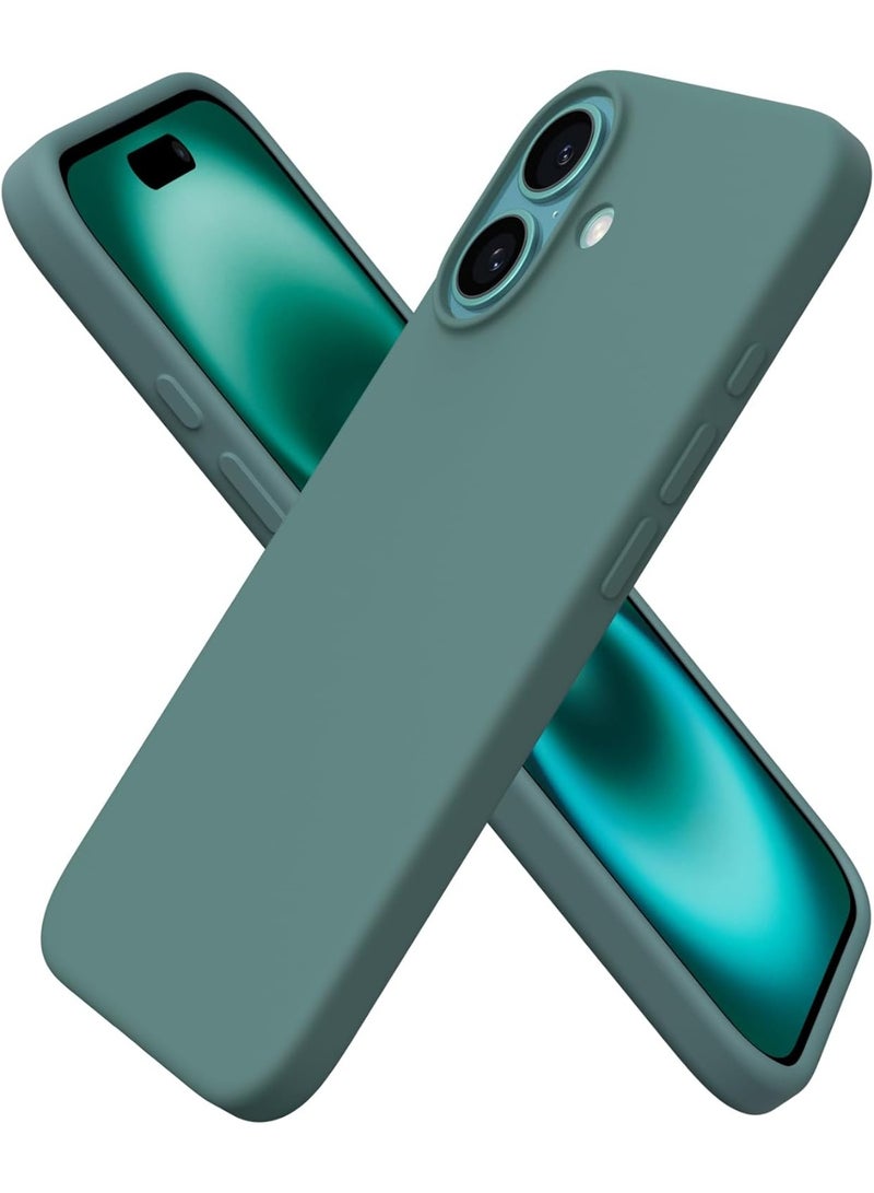 Case for iPhone 17 Soft Liquid Silicone Gel Case Full Body Shockproof Protection Matte Finish Cover Soft Microfiber Lining Cushion Slim Back Case for iPhone 17 - Image 1
