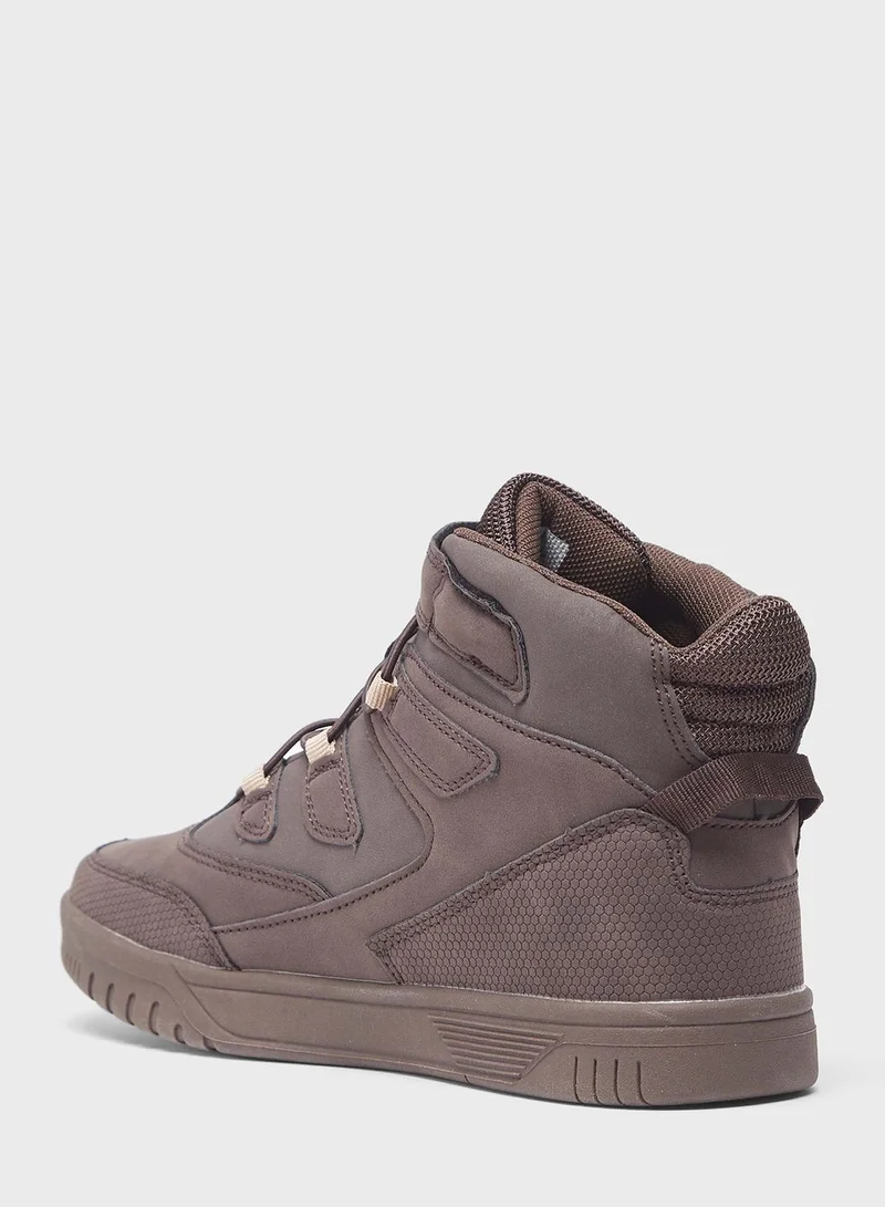 LBL by Shoexpress Kids Lace Up Boots