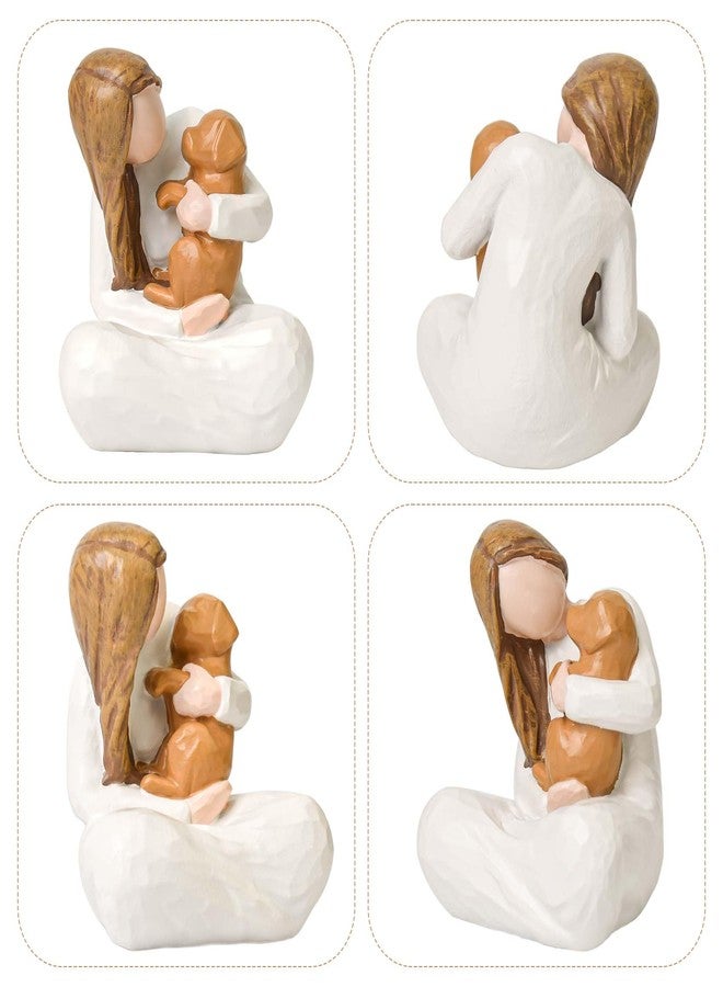 Lnrkai Pet Memorial Gifts for Loss of Dogs, Dog Loss Sympathy Gift, Dog Passing Away Gifts, Sculpted Hand-Painted Resin Dogs Figures - Image 3