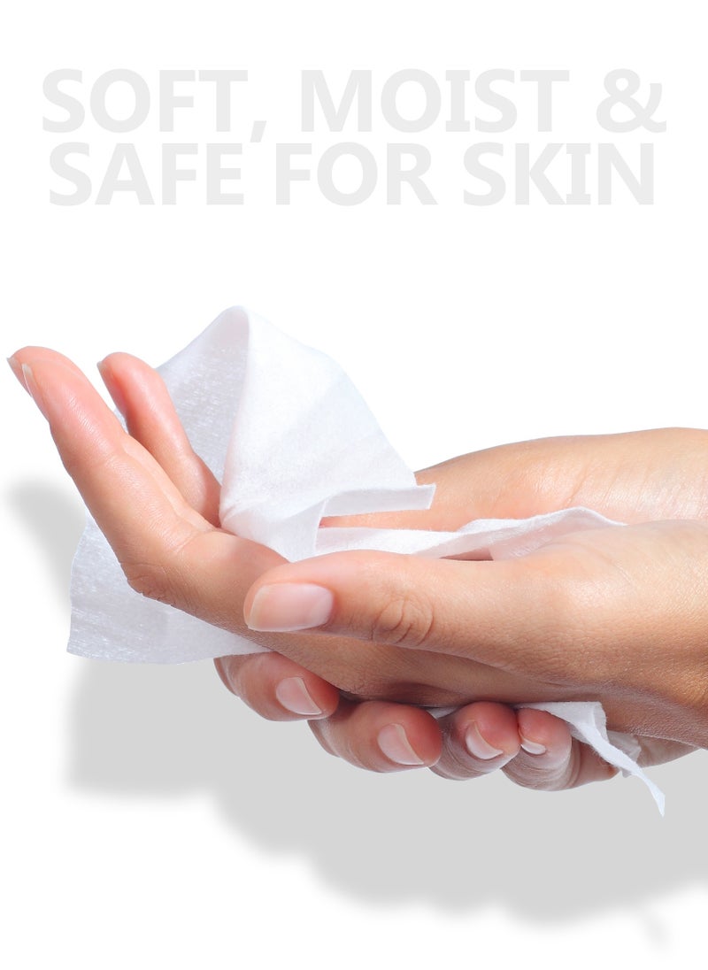 Generic Refreshing Antibacterial Wet Wipes with Scent ( MANDARIN ) - 20 Wipes  - Image 2