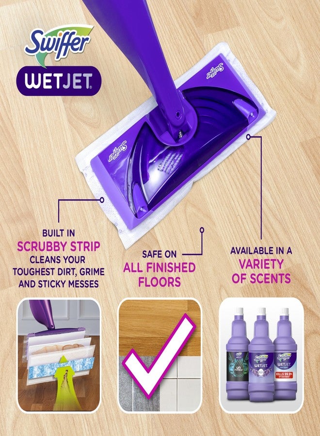 Procter & Gamble Swiffer WetJet Mopping Kit, 10 Mopping Pads, 6 Heavy Duty & 4 Original (49886) - Image 2