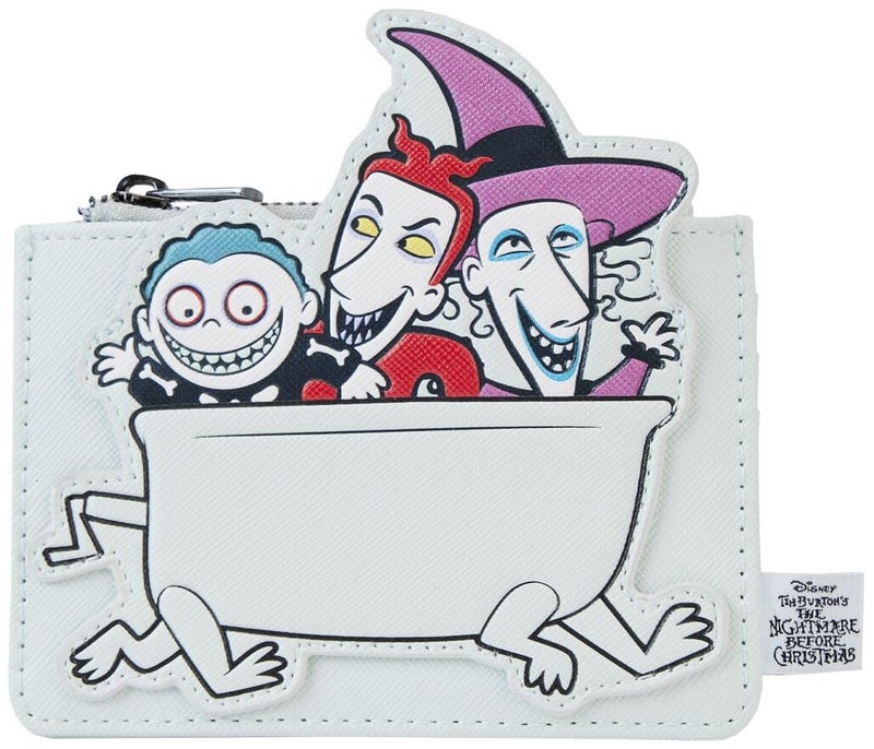 The Nightmare Before Christmas Loungefly Disney The Nightmare Before Christmas Lock Shock Barrel Bathtub Cardholder Standard  - Image 1