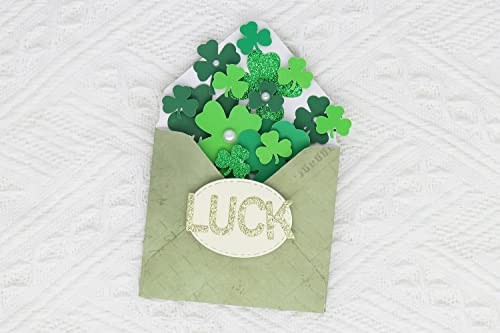 BiraBira Bira Craft 1 inch Shamrock 1 Lever Action Craft Punch, St. Patrick’s Day Punch for Paper Crafting Scrapbooking - Image 4