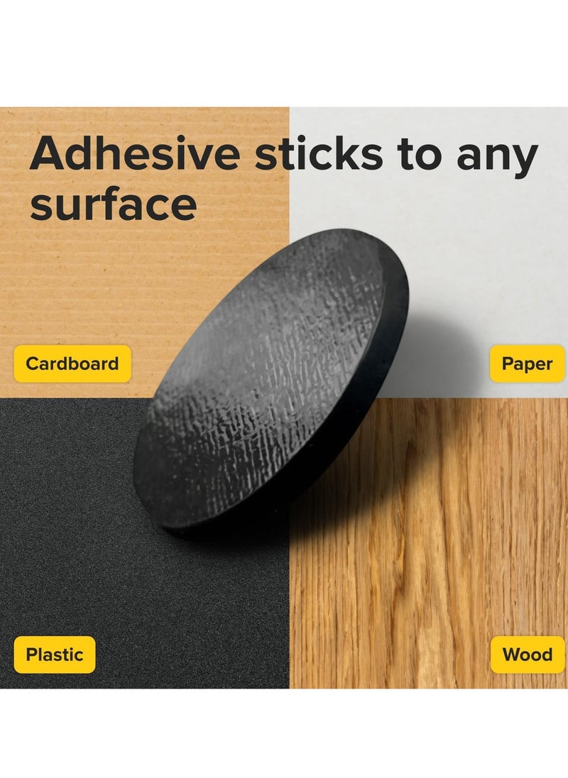 RATSAW 100 Pieces Magnetic Dots Round Magnets with 3M Strong Self Adhesive Backing Perfect for DIY Art Projects whiteboards and Fridge Magnet Circles 18mm Diameter  - Image 5